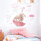 Kids Room Wall Decal | Kids Nursery Animals or Rainbow Wall Decals