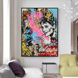 Audrey Hepburn i am Yours Poster: Authentic Tribute Art