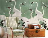 Flamingo Wallpaper Mural - Vibrant and Eye-Catching Design