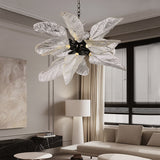 Petals Nest Crystal Chandelier Stunning Home Lighting