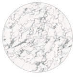 EVA Puzzle Play Mat Tiles - White Stone Marble Theme Design