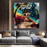 Disney Donald Duck NASA Astronaut Canvas Wall Art
