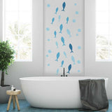 Blue Fish Wall Decal for Kids Room | Sea wall decal