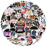TV Series Umbrella Academy Stickers Pack | Famous Bundle Stickers | Waterproof Bundle Stickers