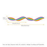 Twisted Rainbow Wall Decal for Kids Room | Kids Room Wall Decal