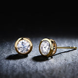 Yellow Gold Stud Earrings: Sparkling and Timeless Beauty