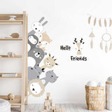 Animals and Stars Wall Decal - Perfect for Kids Room