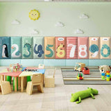 3D Anti Collision Number Soft Wall Stickers For Kids Room