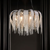 Chain Chandelier: Elegant Lighting Fixture for Modern Spaces