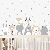 Woodland Animals Wall Decal: Charming Collection
