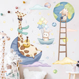Animals Party Wall Sticker | Animals Wall Decor | Animal Stickers for Kids room | Home Decoration Wallpapers