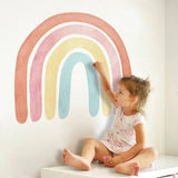 Large Rainbow Wall Stickers | Large Rainbow Wall Decal | Big Rainbow Wall Print