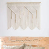 Woven Tapestry for Wall | Large Fiber Art Macrame for Wall | Living Room Wall Hanging Decor