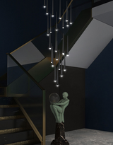 Modern Duplex Attic Pendant Lamp