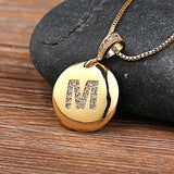 Alphabets Pendant Necklace: Personalized Letter Jewelry