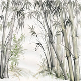 Bambusstangen, Pflanzen, Bäume, Tapete für die Wanddekoration zu Hause