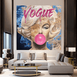 Buy Vogue Bubble Marilyn Poster - Limited Edition Art Print