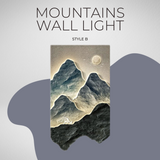 Mountains Wall Light - Perfect Mountains Wall Light