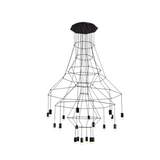 Wireflow LED Chandelier - Illuminate Your Space