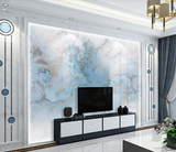 Tapetenwandbild „Blauer Marmor“: Verwandeln Sie Ihren Raum