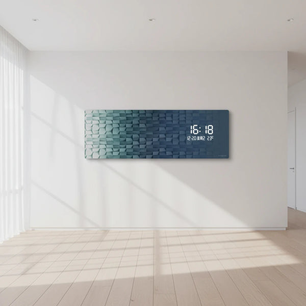 Aesthetic Luminous Digital Wall Clock – Modern LED Acrylic Silent Clock-BabiesDecor.com