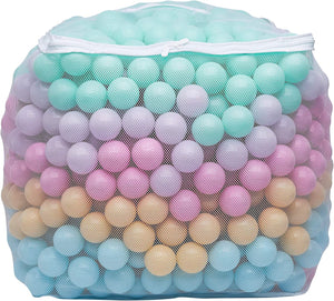 1000 Kids Play Balls with Storage Bag-Playpen and Ball Pits