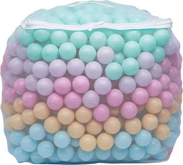 1000 Kids Play Balls with Storage Bag-Playpen and Ball Pits