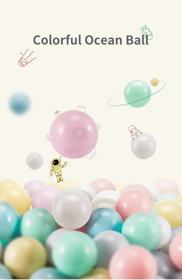 1000 Kids Play Balls with Storage Bag-Playpen and Ball Pits