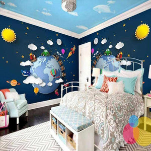 3D Train: Kids Room Wallpaper - Explore Perfect Wall Decor-Kids Room Wallpaper