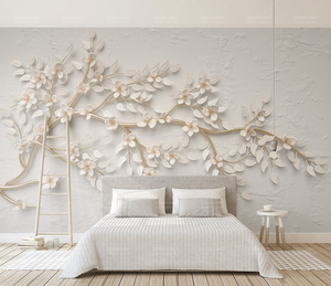 3D Tree Bended Branches Wallpaper Murals-Trees Wallpaper