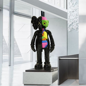 4 Foot Dissected: KAWS Statue Big Online - Limited Stock-Ornaments Statues Figurines