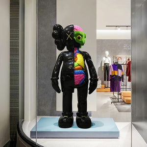 4 Foot Dissected: KAWS Statue Big Online - Limited Stock-Ornaments Statues Figurines