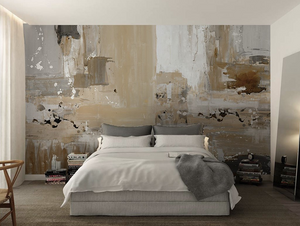 Abstract Art Boho Design Wallpaper Murals-Marble Design Wallpaper