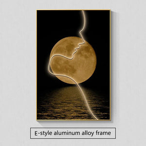 Abstract Figure LED Porch Wall Art-LED Wall Art