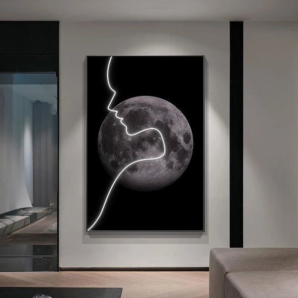 Abstract Figure LED Porch Wall Art-LED Wall Art
