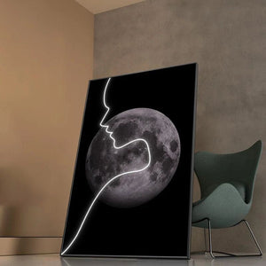 Abstract Figure LED Porch Wall Art-LED Wall Art