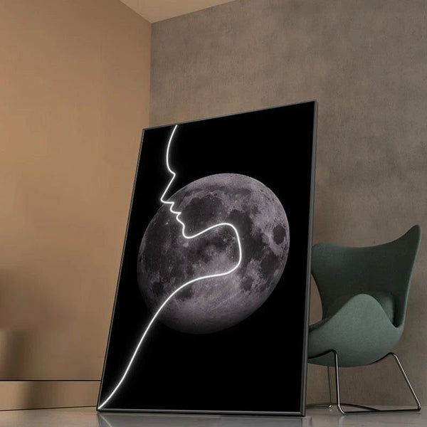 Abstract Figure LED Porch Wall Art-LED Wall Art