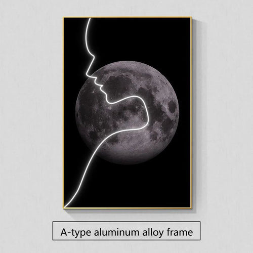 Abstract Figure LED Porch Wall Art-LED Wall Art