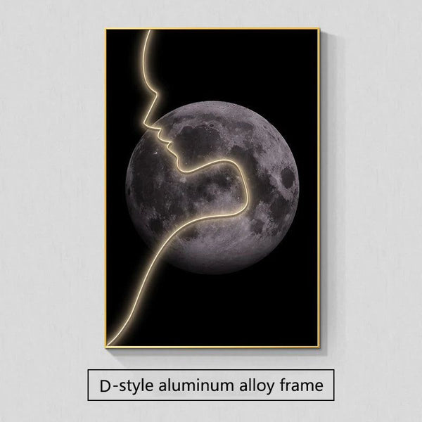 Abstract Figure LED Porch Wall Art-LED Wall Art