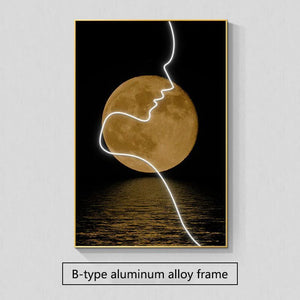 Abstract Figure LED Porch Wall Art-LED Wall Art