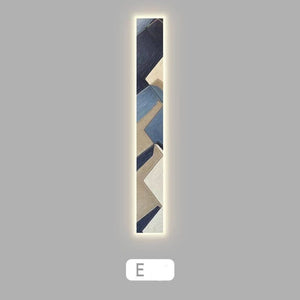 Abstract LED Panel Wall Lamp - Indoor Light Fixture-LED Wall Art