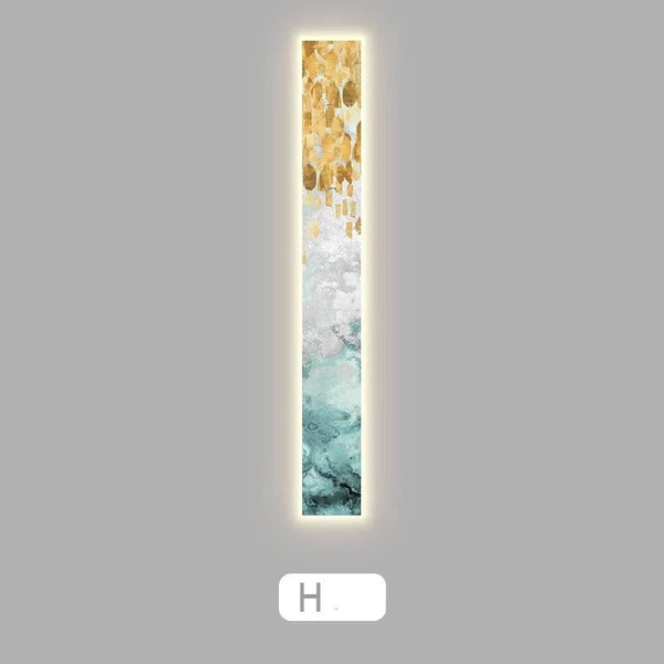 Abstract LED Panel Wall Lamp - Indoor Light Fixture-LED Wall Art