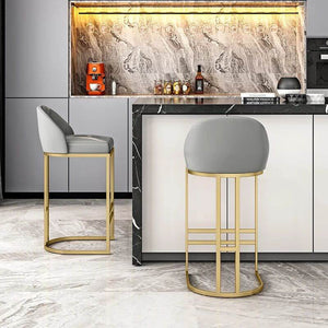 Accent Bar Stools Minimalist Kitchen Counter Stool-Bar Stools