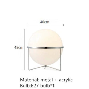 Acrylic Ball Floor Lamp - Illuminating Home Décor-Floor Lamp