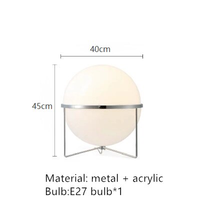 Acrylic Ball Floor Lamp - Illuminating Home Décor-Floor Lamp