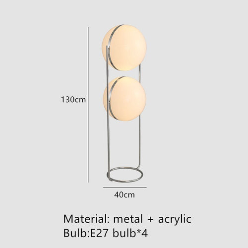 Acrylic Ball Floor Lamp - Illuminating Home Décor-Floor Lamp