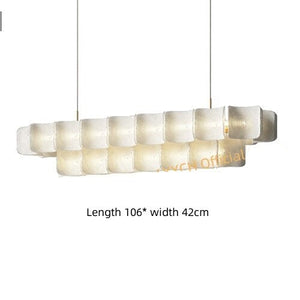 Acrylic Chandelier: Elegant Lighting Fixture-Kitchen Island