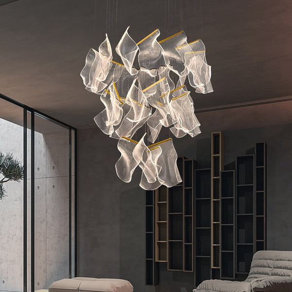Acrylic Chandelier: Illuminate Your Space-Ceiling Chandelier