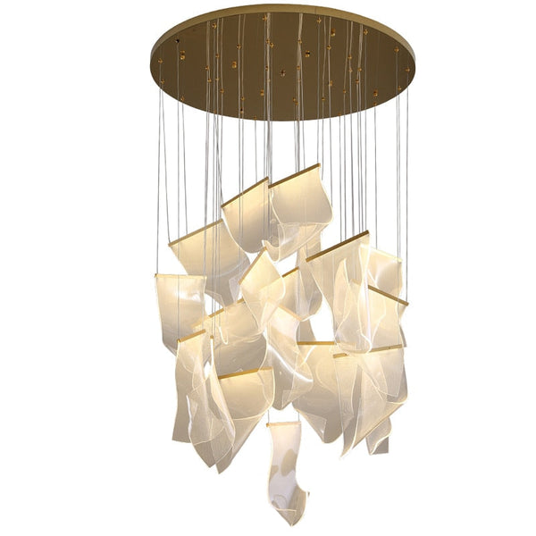Acrylic Chandelier: Illuminate Your Space-Ceiling Chandelier