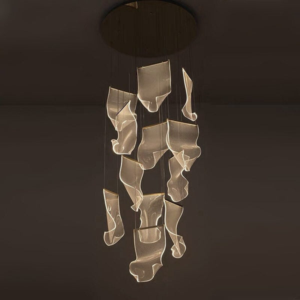 Acrylic Chandelier: Illuminate Your Space-Ceiling Chandelier